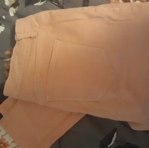 NINE WEST light salmon jeans
